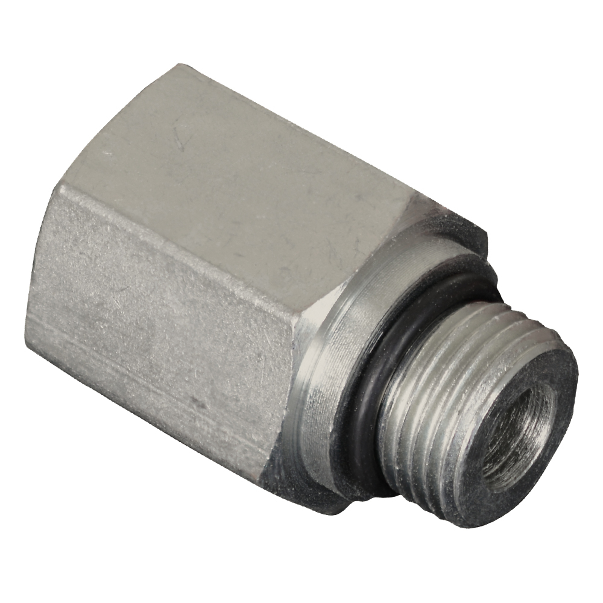 Apache O-Ring Adapter, 3/8in. M STOR x 1/4in. F NPTF